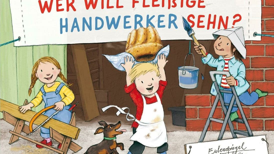 Der Eulenspiegel Kinderbuchverlag hat „Wer will fleißige Handwerkern sehn?“ als Pappbuch herausgebracht. Es hat zwölf Seiten und ist für Kinder ab 2 Jahren geeignet.