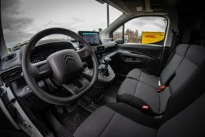 Minus X: Die Nutzfahrzeug-Version des Berlingo ist nüchtern und funktional gestaltet.