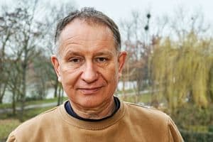 Der Tester: Tischlergeselle Jörg Hellwarth.