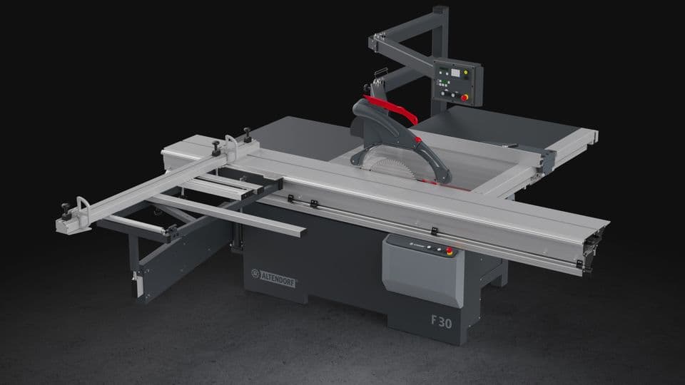 Erstmals wird die neue Altendorf F 30 Formatkreissäge auf der Holz-Handwerk live vorgestellt.