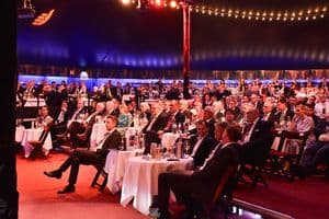 Volles Haus: Knapp 400 Gäste kamen zu der Jubiläumsfeier.