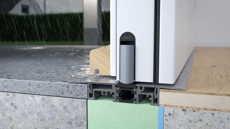 Die Comfort-Plan-Rainstop-Varianten lösen bereits bei sehr geringen Bedienkräften aus und senken sich gleichmäßig ab.