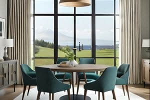 Das ist das Ergebnis der Beispiel-Eingabe oben im Text – Blick auf einen Golfplatz inklusive.