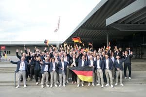 Die Stimmung vor Ort war ausgelassen.