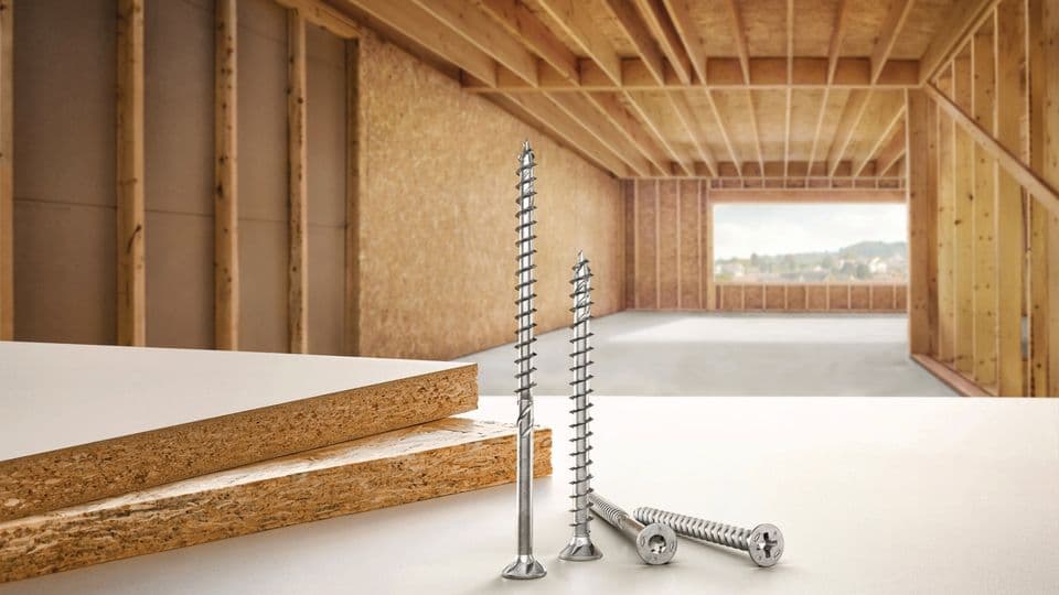 Die Fischer Spanplattenschraube PowerFast II soll mit hoher Tragfähigkeit, spürbarem Montagekomfort und vielfältigen Einsatzmöglichkeiten überzeugen.