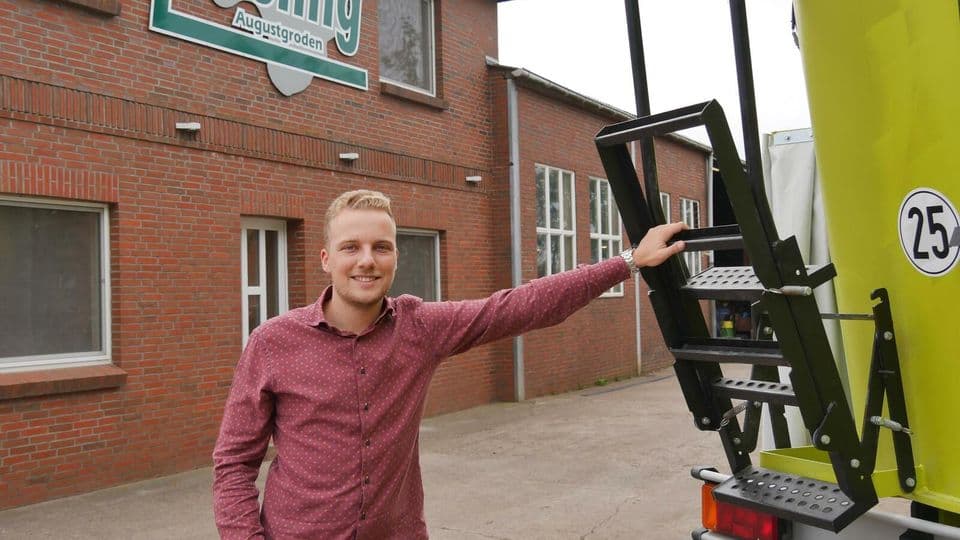 Mats Ove Müller ist als HR Manager bei Thieling in Augustgroden zuständig für die Mitarbeitersuche.