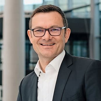 Stefan Dittrich, Veranstaltungsleitung der Holz-Handwerk, freut sich über die flächenmäßige Vergrößerung der Messe.