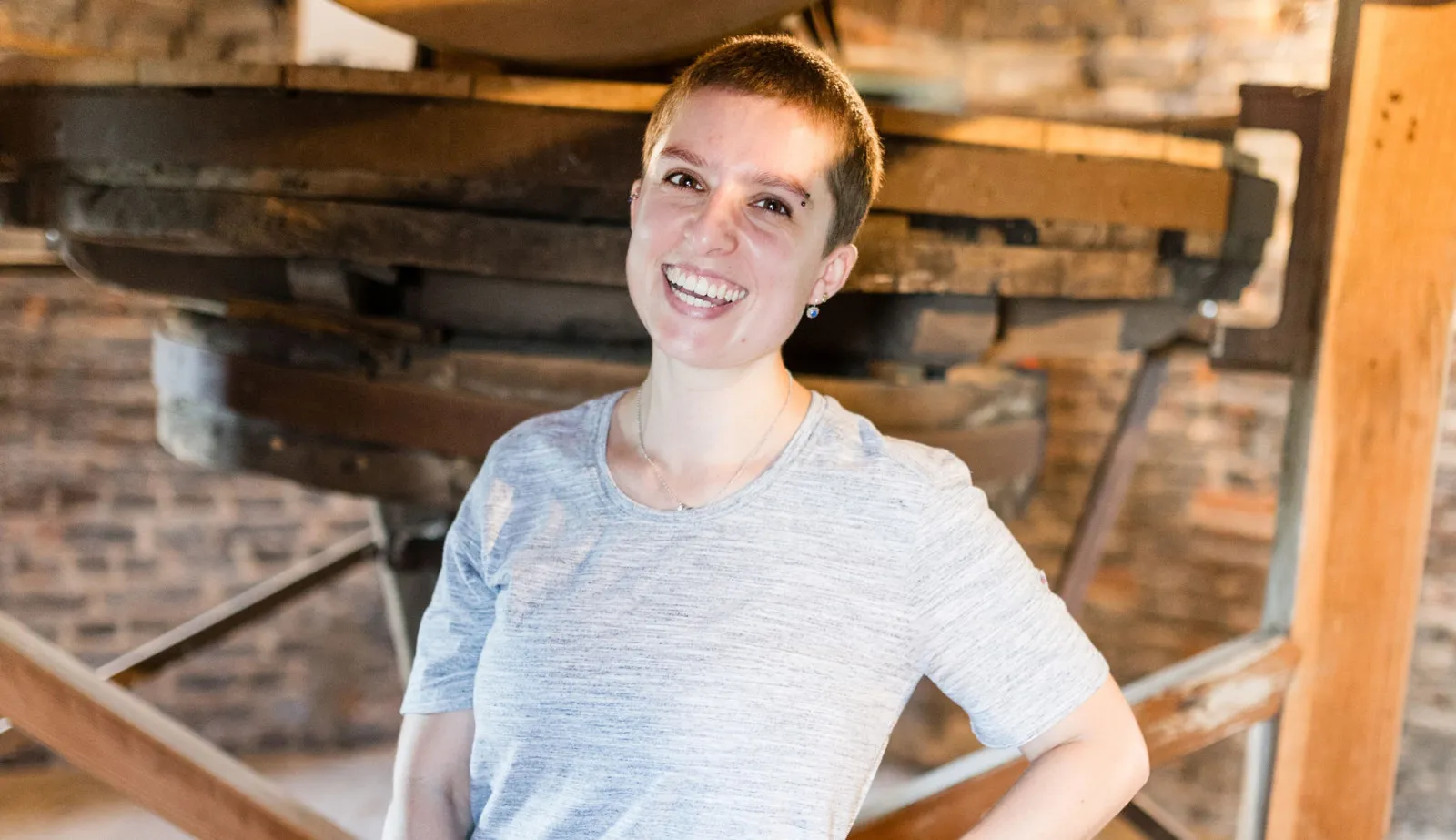 Arbeitet „in einem der ältesten und spannendsten Handwerksberufe“: Müllermeisterin Thea Scholz.