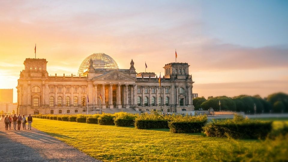 Der Bundestag in Berlin.