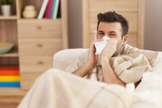 Stark gestiegen: Atemwegserkrankungen sind die zweithäufigste Krankheitsursache im Handwerk.  