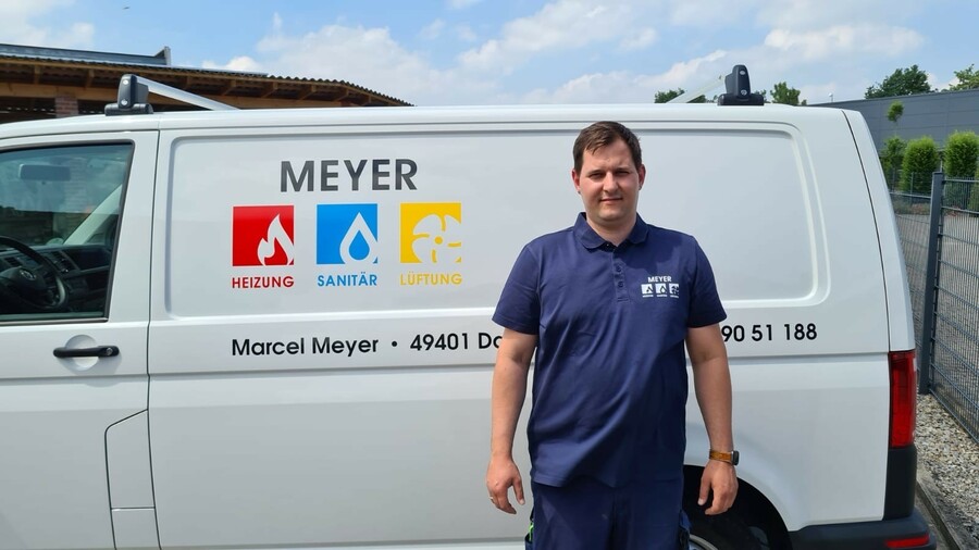 Die neue Software spart Marcel Meyer bis zu sechs Stunden pro Woche. 