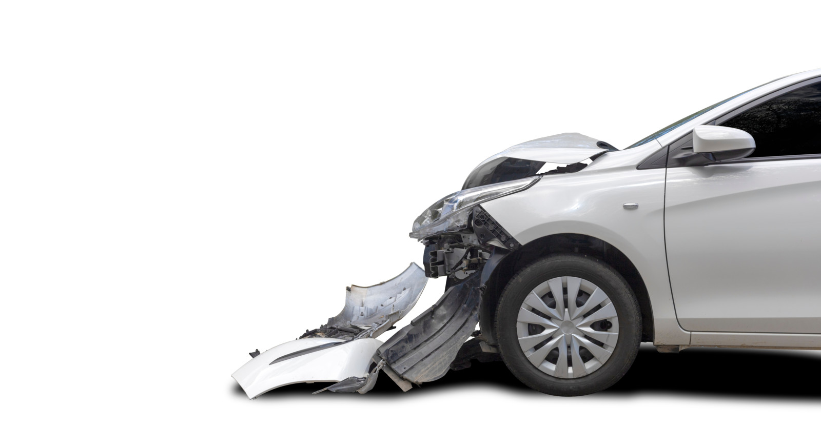 Eine teure Reparatur wird fällig, wenn ein Mitarbeiter einen Unfall verursacht.